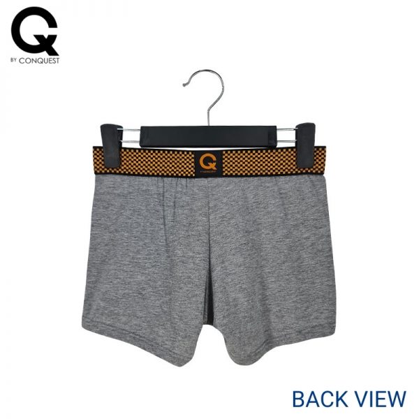 CQ by CONQUEST MEN TRUNK EXTRA SIZE UNDERWEAR GREY (2 pcs pack)