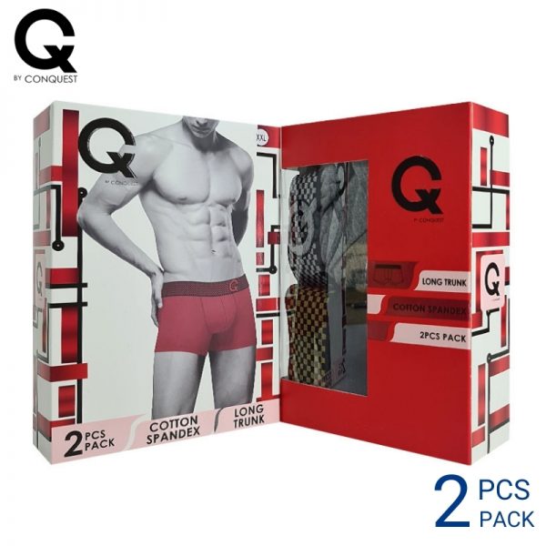 CQ by CONQUEST MEN TRUNK EXTRA SIZE UNDERWEAR (2 pcs pack)