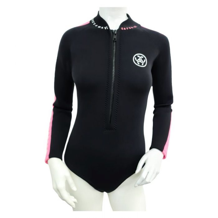 CONQUEST WOMEN LONG SLEEVE 3MM DIVING WETSUIT FRONT VIEW
