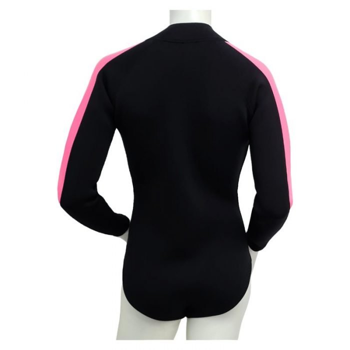 CONQUEST WOMEN LONG SLEEVE 3MM DIVING WETSUIT BACK VIEW
