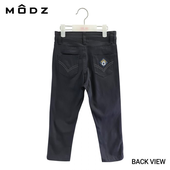 Kids Long Pants MODZ KIDS BASIC LONG PANT Black Colour Back View