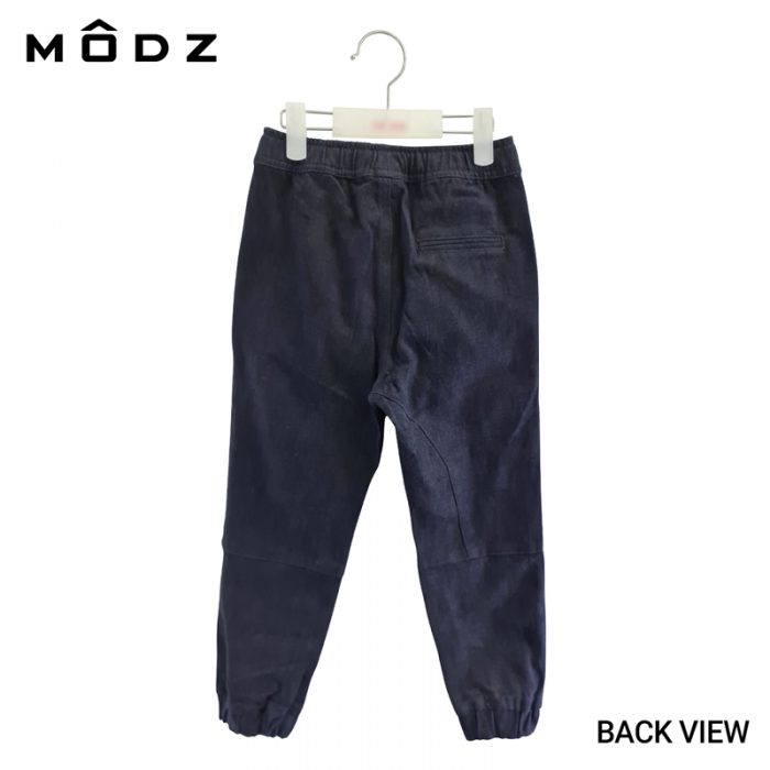 Kids Jogger Pants MODZ KIDS SOLID LONG PANT Navy Colour Back View