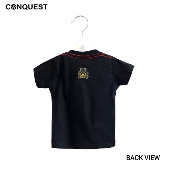 BABY T SHIRT IN BLACK CONQUEST TODDLER BOY CONQUEST TEE