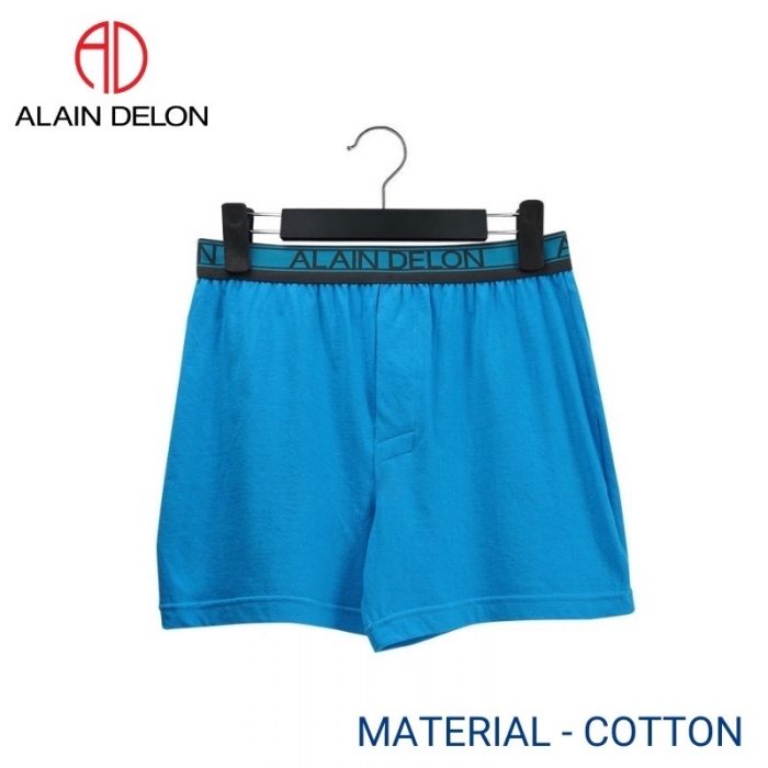 ALAIN DELON LIGHT BLUE COTTON BOXER FOR MEN