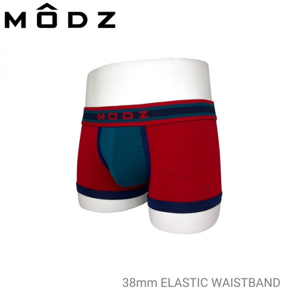 MODZ MALE UNDERWEAR DRI-FIT SHORTY IN NAVY AND RED COLOUR (2 pcs pack)