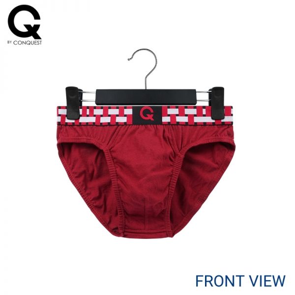 CQ BY CONQUEST MEN MINI EXTRA SIZE UNDERWEAR RED (3 pcs pack)