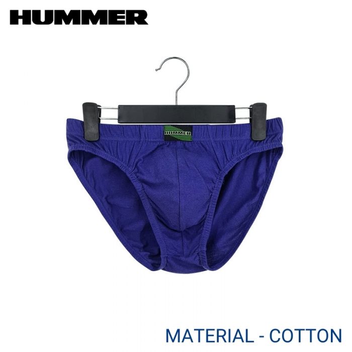 Hummer Underwear HUMMER MEN MINI EXTRA SIZE (5 pcs pack) PURPLE 25MM COVERED WAISTBAND COTTON