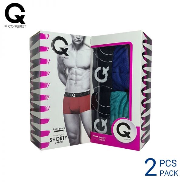 CQ BY CONQUEST MEN SHORTY EXTRA SIZE UNDERWEAR (2 pcs pack)