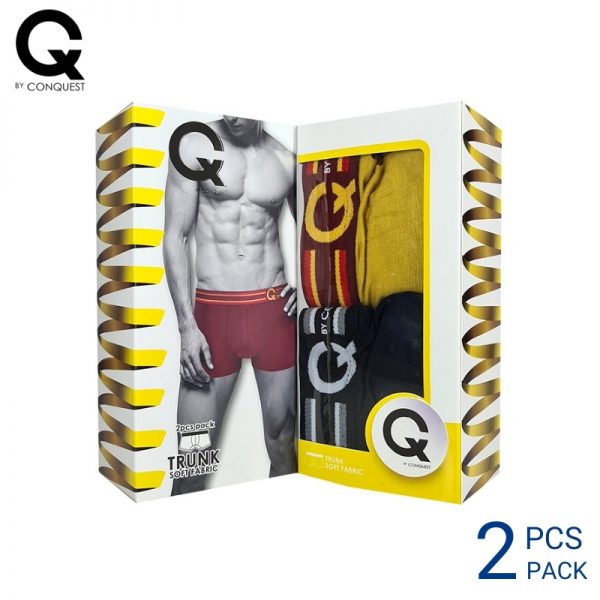 CQ BY CONQUEST MEN TRUNK EXTRA SIZE UNDERWEAR (2 pcs pack)