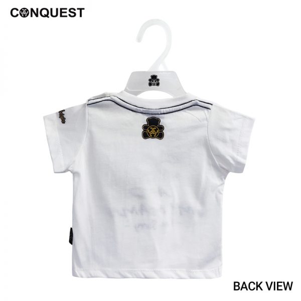 BABY T SHIRT CONQUEST BABY ONLY LOVE TEE