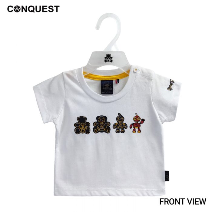 BABY T SHIRT CONQUEST BABY MOCO TEE