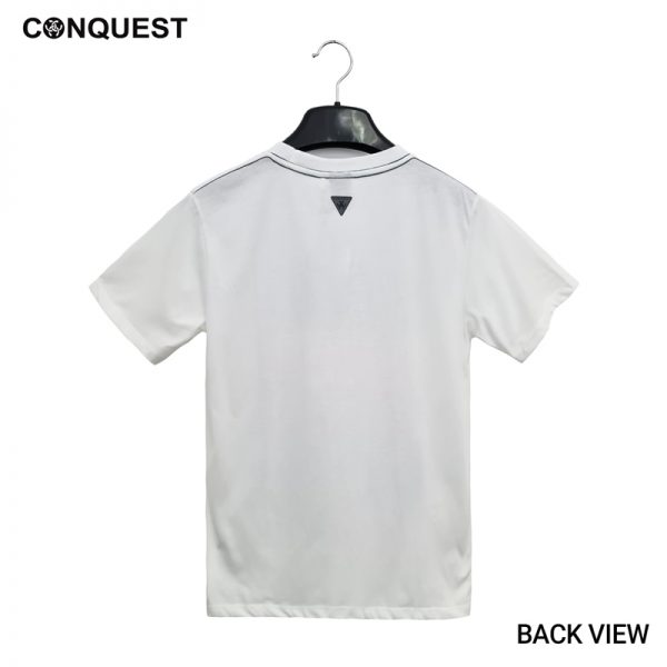 Nascar T-Shirt CONQUEST MEN RACING TEAM TEE WHITE BACK VIEW