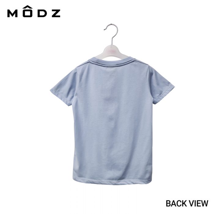 Online Kids Outfits And Clothes Malaysia MODZ KIDS KITE SURFING TEE Sky Blue Colour Back View