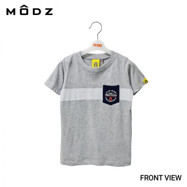 Online Kids Outfits And Clothes Malaysia MODZ KIDS KITE SURF NO.1 TEE Melange Colour Front View