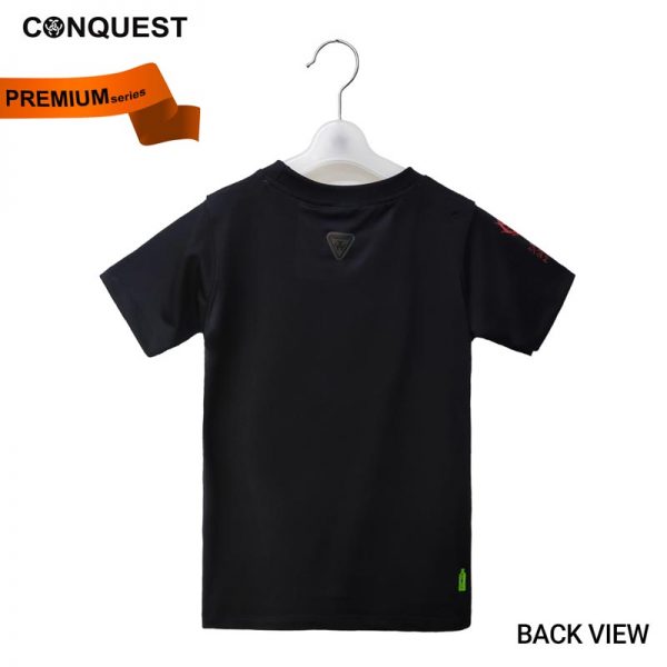 Conquest T Shirt CONQUEST X GUNDAM KIDS MS-06S TEE BACK VIEW
