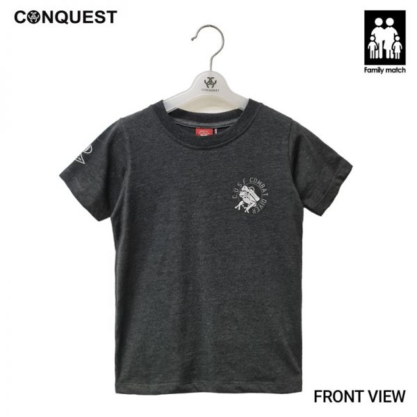 CONQUEST ONLINE KIDS CLOTHES CUSF COMBAT DRIVER TEE IN GRAY MALAYSIA