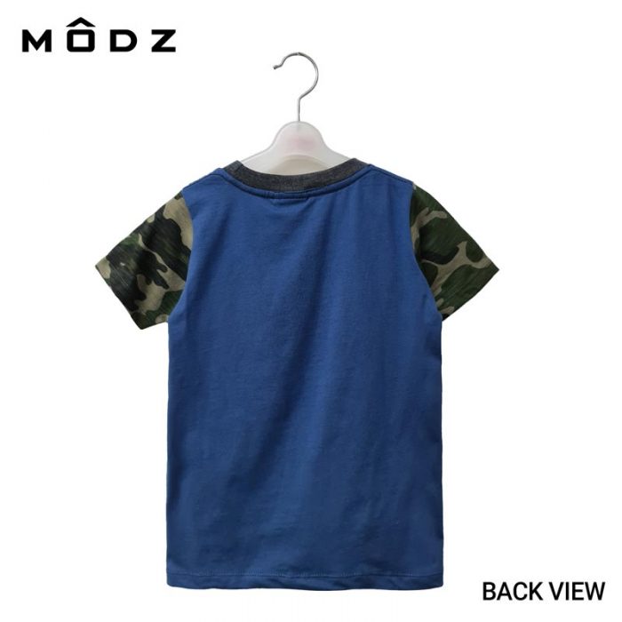 MODZ ONLINE KIDS CLOTHES CAMOUFLAGE POCKET TEE BACK VIEW MALAYSIA