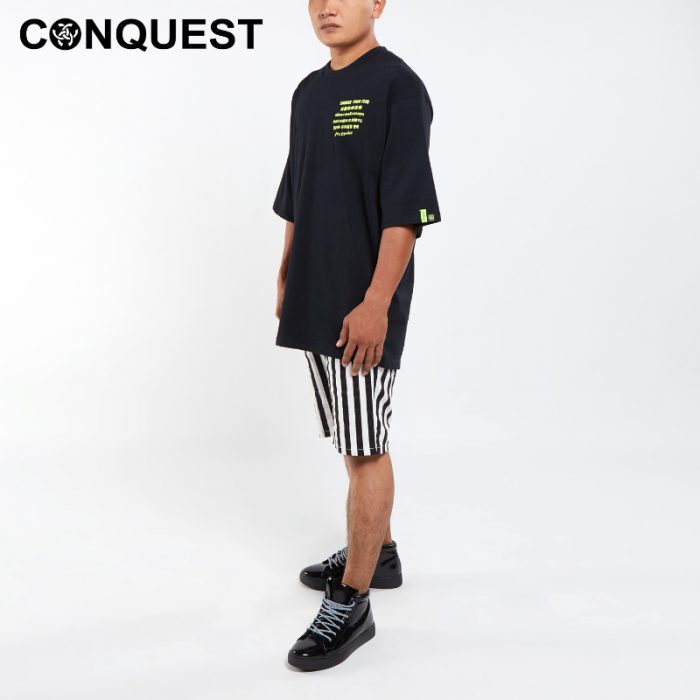 Conquest T Shirt CONQUEST MEN LIMITED PREMIUM OVERSIZED C.Y.F TEE SIDE VIEW