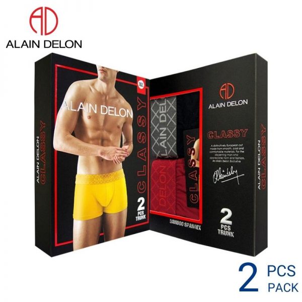 ALAIN DELON MEN TRUNK EXTRA SIZE (2 pcs pack) Underwearn
