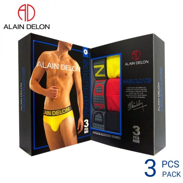 ALAIN DELON MEN MINI EXTRA SIZE (3 pcs pack) Underwear