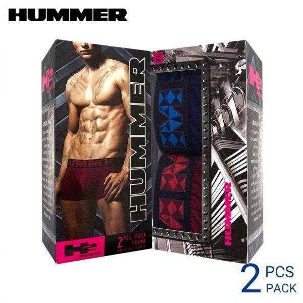HUMMER MEN TRUNK EXTRA SIZE (2 pcs pack) Underwear