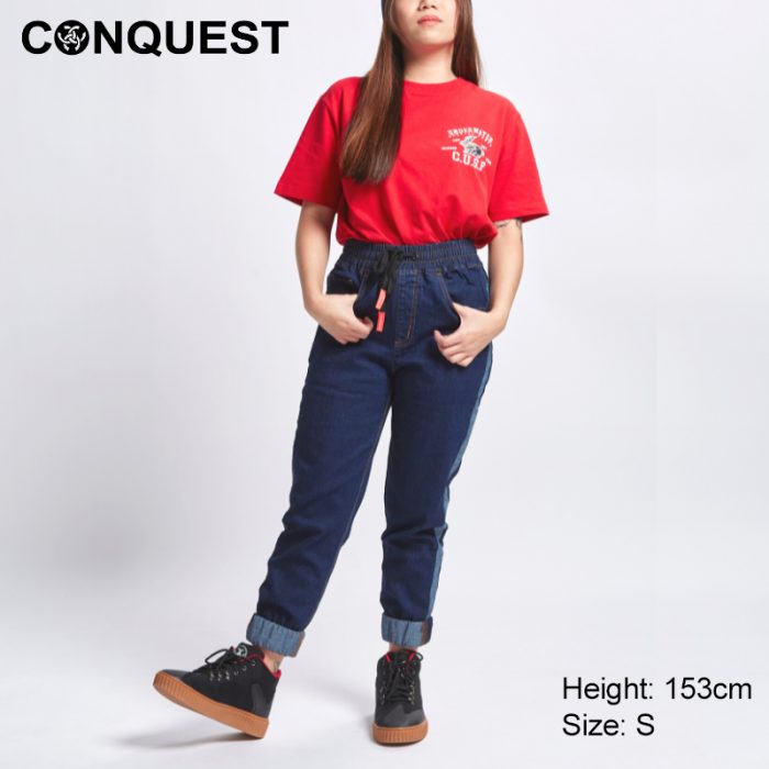 Men Shirt Malaysia CONQUEST MEN C.U.S.F MARINE TEAM TEE In Red Front View