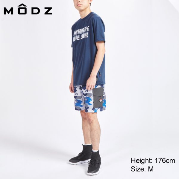 Men Shirt Malaysia MODZ MEN UNSTOPPABLE KITE SURF TEE In Navy Front View