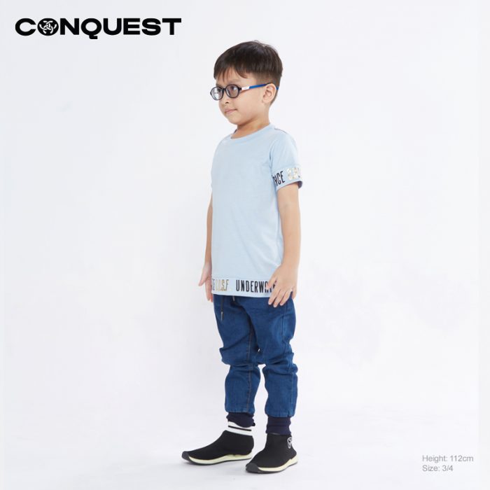 ONLINE CLOTHES CONQUEST KIDS CUSF UNDERWATER SPECIAL FORCE CUT AND SEW TEE SIDE VIEW MALAYSIA
