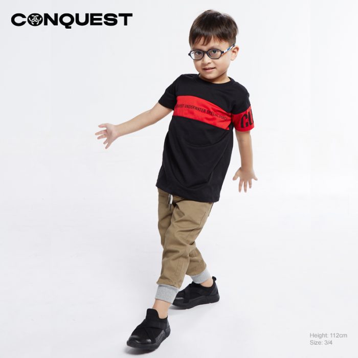 CONQUEST KIDS CUSF COLOUR-BLOCKED ONLINE CLOTHES MALAYSIA
